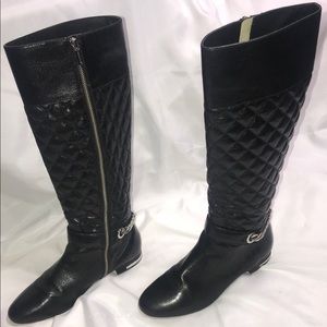 Michael Kors Ramsey Quilted leather boots